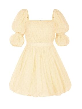 Maison Amory Romance Galore Dress Citrus Grove Bubble Mini NWT 2X